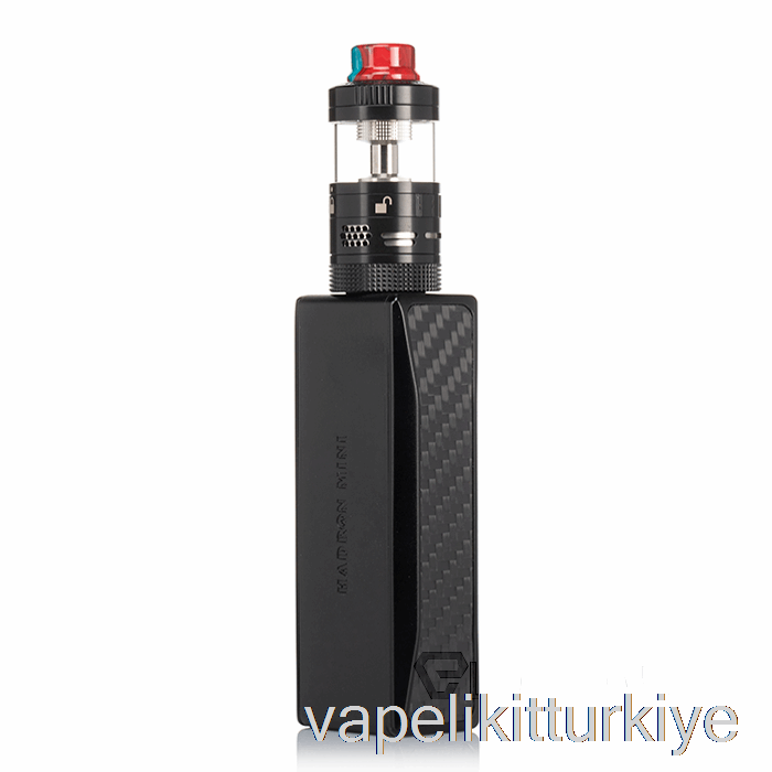 Vape Elektronik Sigara Buhar Crave Hadron Mini Dna100c 100w Başlangıç ​​kiti Yüce - Siyah